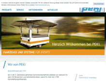 Tablet Screenshot of peki.com